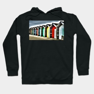 Blyth Beach huts Hoodie